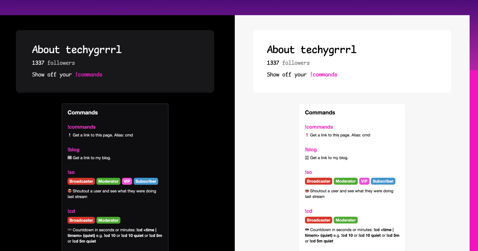 Developing my first Twitch extension